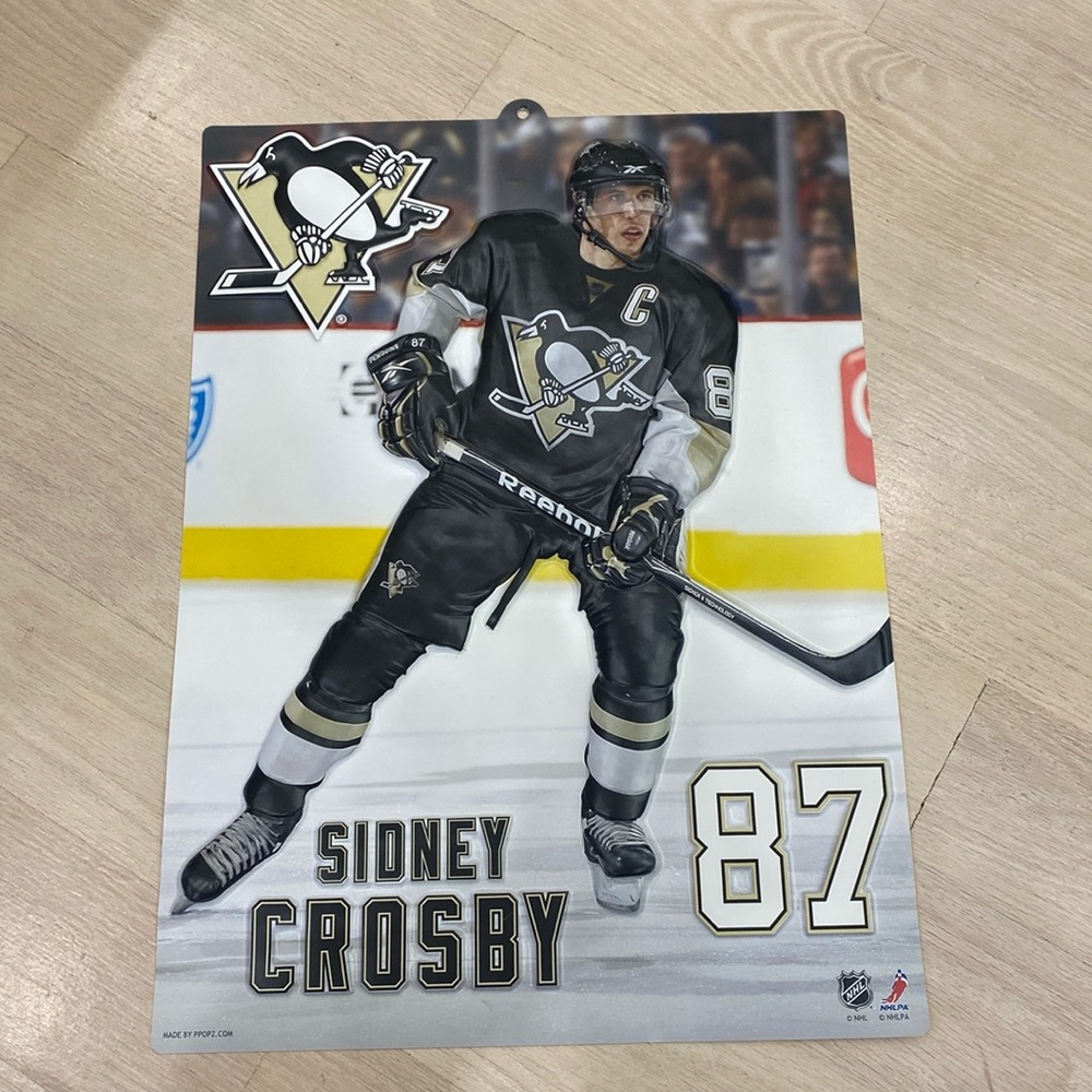 NHL Sidney Crosby 3D Poster
